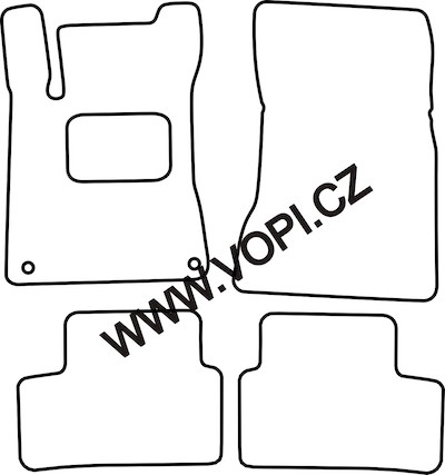 Autokoberce Mercedes CLA-class C118 2019 -> Perfectfit (30006)